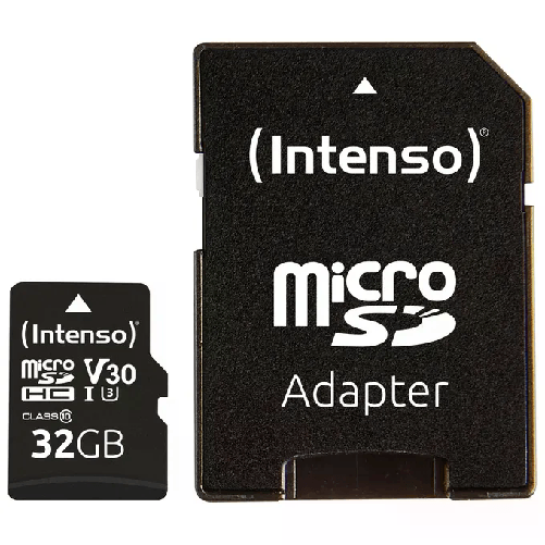 Intenso-MicroSDHC-con-Adattatore-32Gb-Uhs-Classe-10