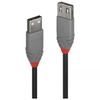 Lindy-Prolunga-Usb-2.0-Tipo-A-Anthra-Line-1mt