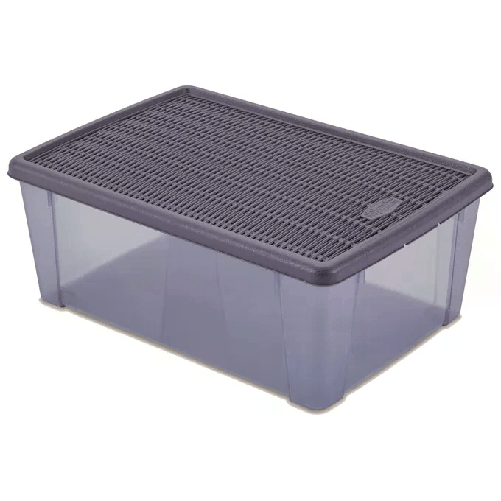 Stefanplast-05084-Scatola-Multiuso-Elegance-36x25x14cm-Blu