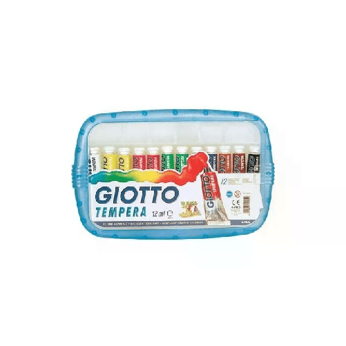 Giotto F.I.L.A. Scatola 12 Tubi Tempera Giotto 12Ml
