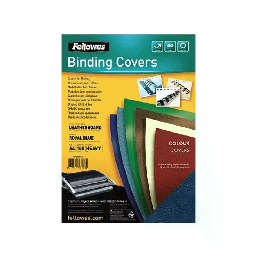 Fellowes Confezione 100 Copertine Delta a4 blu Royal