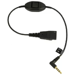 Jabra Cavo per cuffie disconnessione rapida (M) a stereo mini jack (M) 30 cm