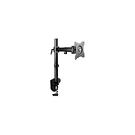 Meliconi Desk 100 R Supporto Monitor da Tavolo Orientabile e Regolabile Vesa 75-100