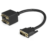 StarTech.com Cavo splitter video digitiale DVI-D a 2 DVI-D da 30 cm - M/F