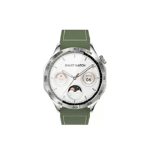 XO WATCH4 Smartwatch Schermo Rotondo 1.43 AMOLED - Chiamate BT - Multisport - IP68 - Colore Verde