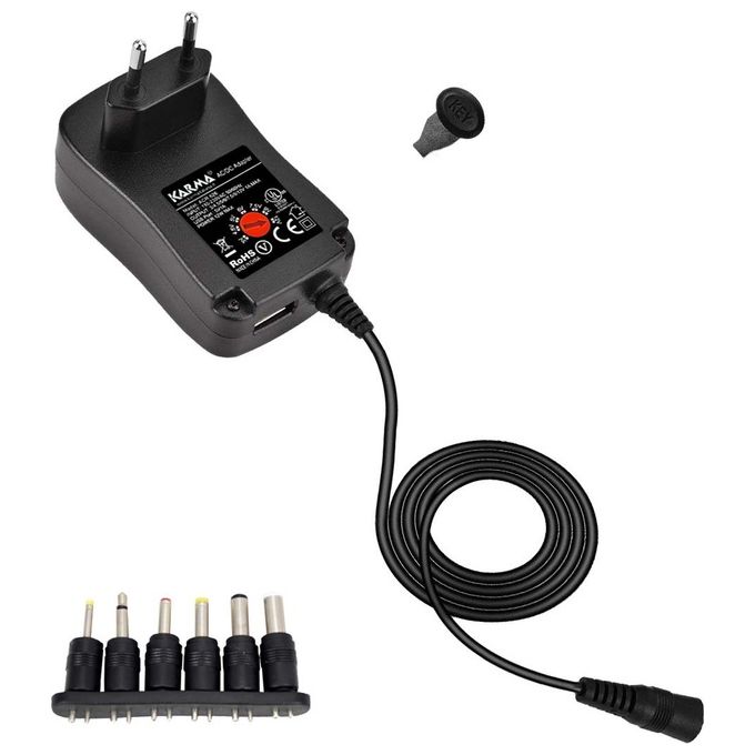 Karma-Alimentatore-Universale-1000mAh-stabilizzato-con-Usb--12W