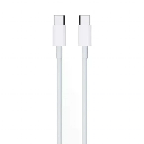V-TAC Cavo da USB Tipo-C a USB Tipo-C 1m Ricarica Rapida 3.1A 60W Colore Bianco