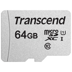 Transcend 300S MicroSDXC Scheda di Memoria da 64Gb Uhs-I Class 10