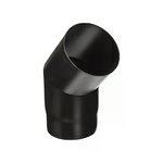 Gomiti Sweden mm.2 Acciaio Nero 45 Gradi Diametro cm. 12