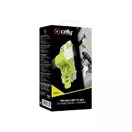 Celly-Easybike-Porta-Cellulare-per-Bicicletta-Universale-Verde