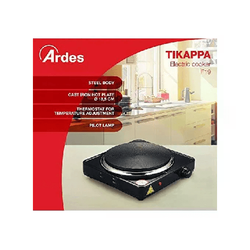 Ardes-Fornello-Elettrico-1-Piastra-185cm-Nero