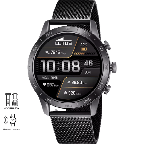 LOTUS OROLOGIO SMARTWATCH UOMO LOTUS 50048 1 NERO ACCIAIO ORIGINALE PE 2025