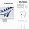 Apple-Computer-Desktop-All-in-One-iMac-con-Chip-M3-CPU-8-Core-GPU-10-Core-Display-Retina-4.5K-24---8Gb-di-Memoria-Unificata-512Gb-di-Archiviazione-Ssd-Accessori-in-Tinta-Color-Argento