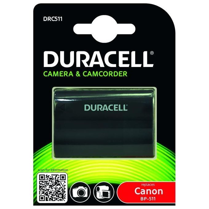 Duracell-Batteria-Drc511-Compatibile-Canon-Bp-508-511-512-514