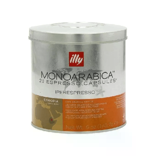 Illy-Etiopia-box-18-capsule---Aroma-Delicato
