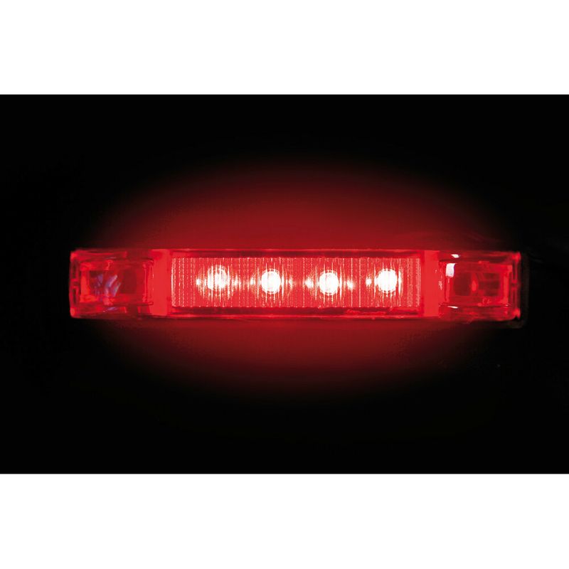 Lampa-Luce-ingombro-a-4-Led-12-24V---Rosso