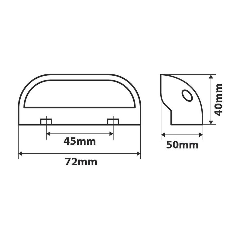 Lampa-Fanale-auto-a-Led-smd-illuminazione-targa-10-30V