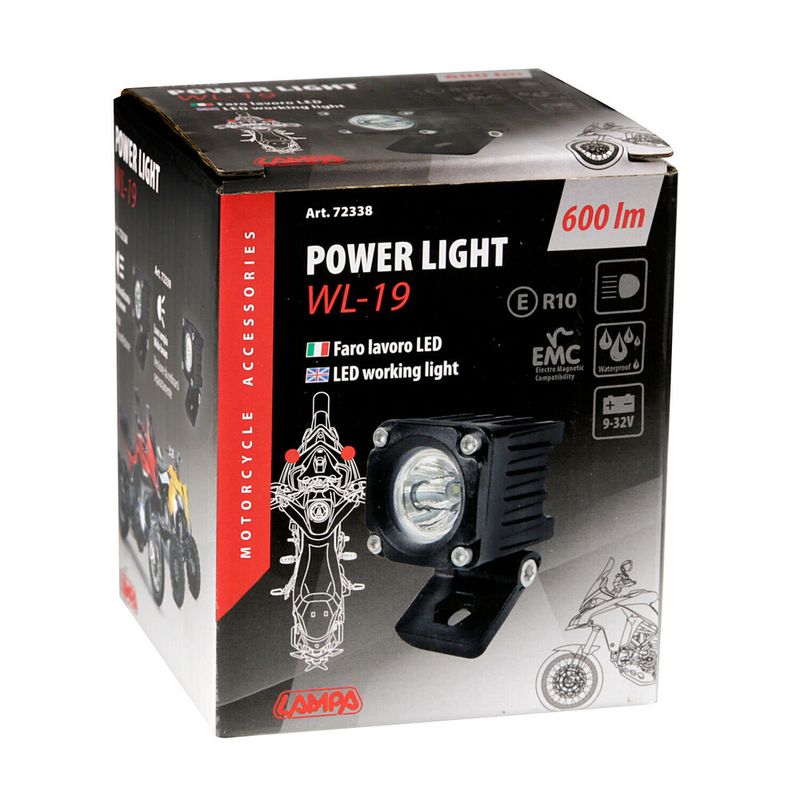 Lampa-WL-19-Faro-auto-ausiliario-a-1-Led---9-32V---Luce-focalizzata---Bianco