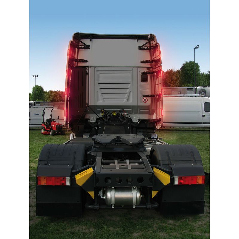 Lampa-Luce-ingombro-a-8-led-12-24V---Rosso