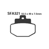 EBC-SFA321HH-Pastiglie-Sfa-Gilera-Runner-125-180-200