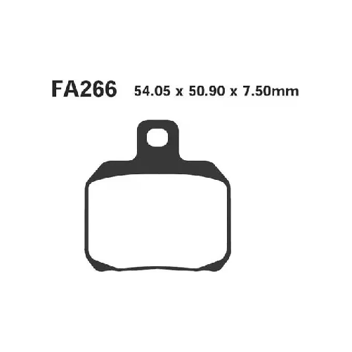EBC-SFA266HH-Pastiglie-Sfa-X9-anteriore-Peugeot-Yamaha