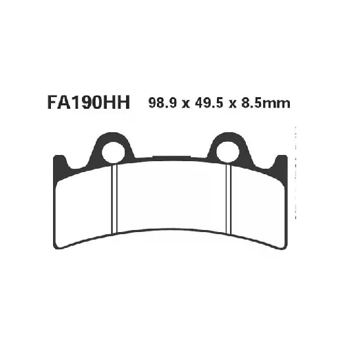 EBC-FA190HH-Pastiglie-Hh-Yamaha-Yzf750--97-anteriore-