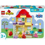 LEGO DUPLO La Casa del Compleanno di Peppa Pig Giochi Creativi per Bambine e Bambini da 2 Anni in su con 3 Personaggi