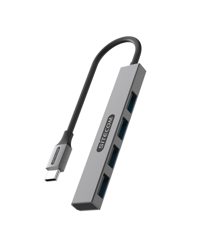 Sitecom-CN-5001-hub-di-interfaccia-USB-3.2-Gen-1--3.1-Gen-1--Type-C-480-Mbit-s-Nero-Grigio