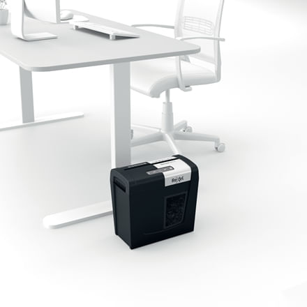 Rexel-Secure-MC3-distruggi-documenti-Triturazione-incrociata-60-dB-Nero-Argento