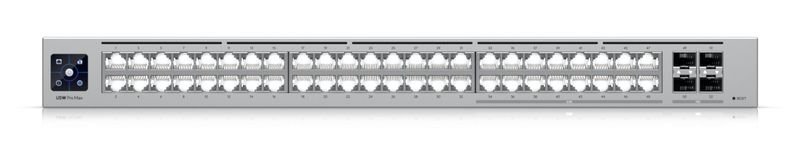 Ubiquiti-Switch-UniFi-32xRJ45-GBit-16xRJ45-2.5G-4xSFP-Managed-Max-19-Rack-Mountable-1.3---Touchscreen