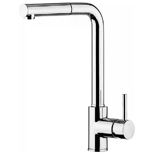 CM 9226Misccrm Acquamix Miscelatorecon Monocomando a canna girevole e doccia estraibile Cromato