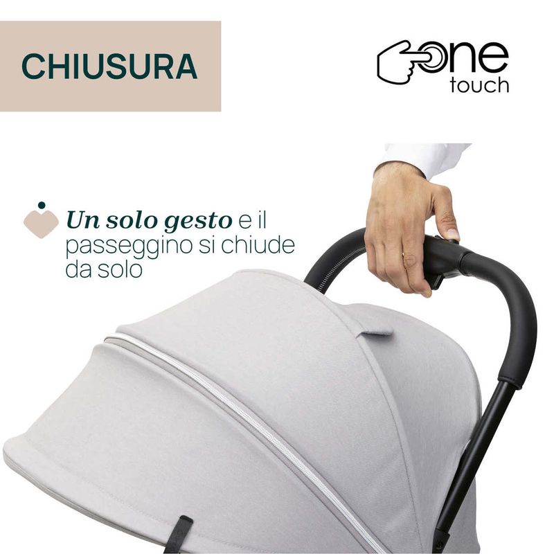 Chicco-Passeggino-4-Ruote-Goody-Xplus-Pearl-Grey