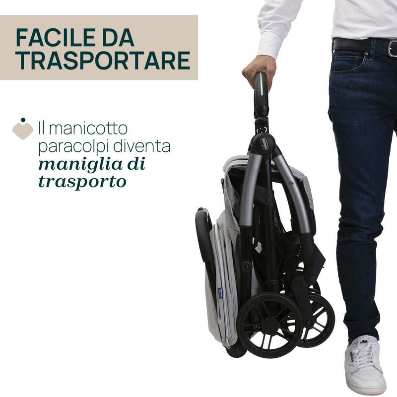 Chicco-Passeggino-4-Ruote-Goody-Xplus-Pearl-Grey