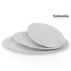 Saturnia-Piatto-Ovale-27cm-Roma-Bianco