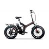 Argento-Foldable-E-bike-BiMax-Rossa-Biammortizzata