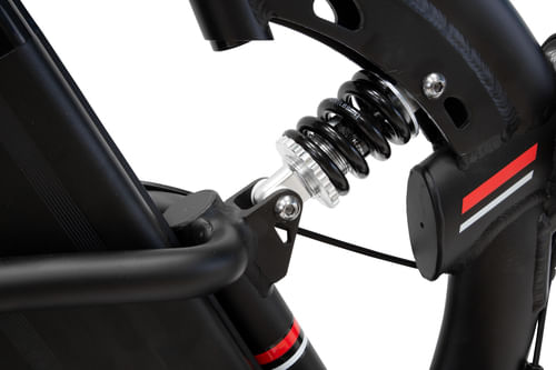 Argento-Foldable-E-bike-BiMax-Rossa-Biammortizzata