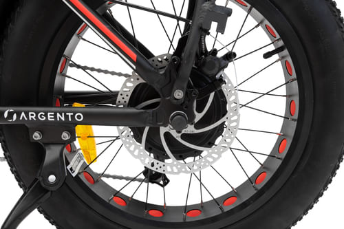 Argento-Foldable-E-bike-BiMax-Rossa-Biammortizzata