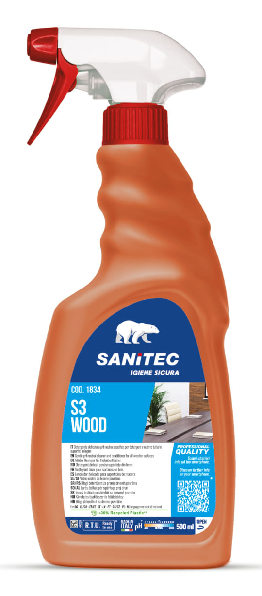 Sanitec-Confezione-6-Detergente-Superfici-Legno-500ml
