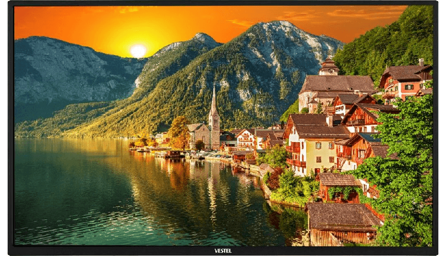 Vestel monitor 32" full hd led 1920x1080 per segnaletica digitale 450 cd/m²