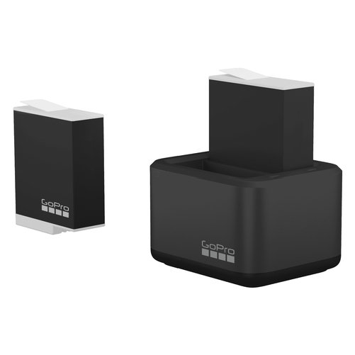 GOPRO Batteria action cam gopro addbd 211 ve caricabatteria doppio + batteri