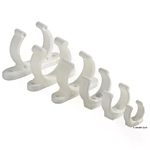 Clip bianca plastica pesante 20 mm 34.354.03