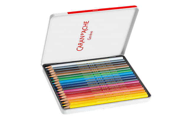 Caran-d-Ache-Confezione-18-Swisscolor-Matite-Acquarell
