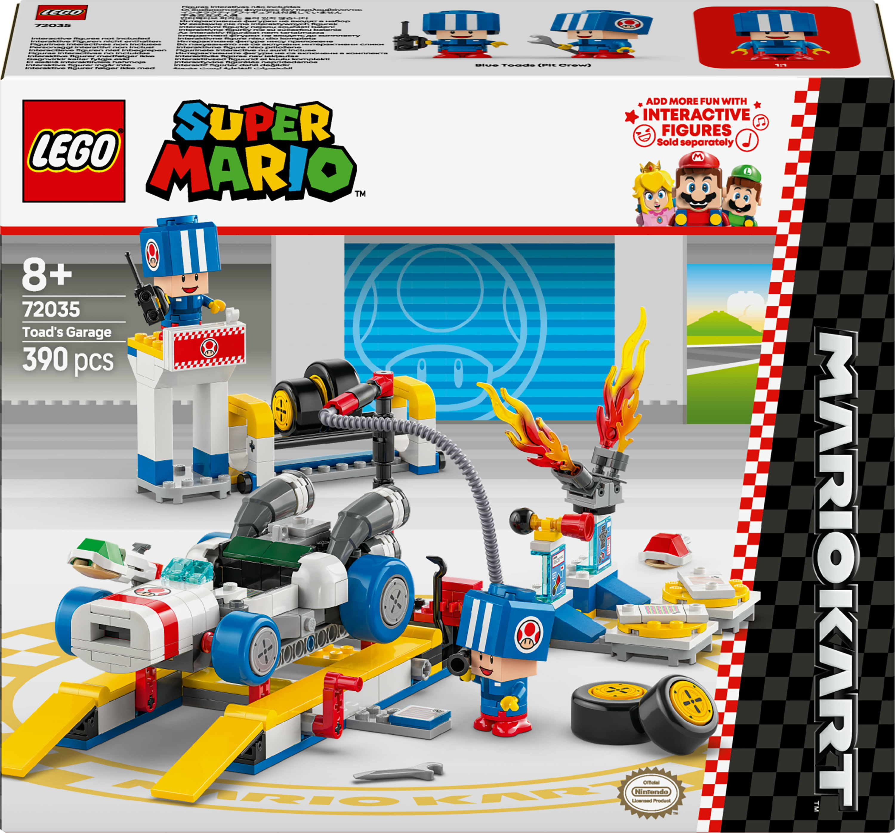 LEGO Super Mario Mario Kart: Officina di Toad 72035