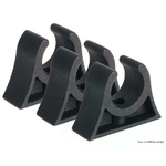 Clip nera per tubi 22-24 mm 34.358.22