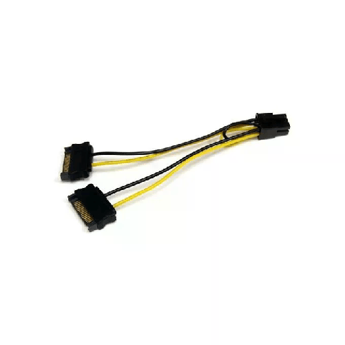 StarTech.com Adattatore cavo di alimentazione SATA a scheda video PCI Express 6 pin da 15 cm