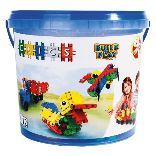 Clics Set di Costruzioni Clics CB198 Multicolore 122 Pezzi
