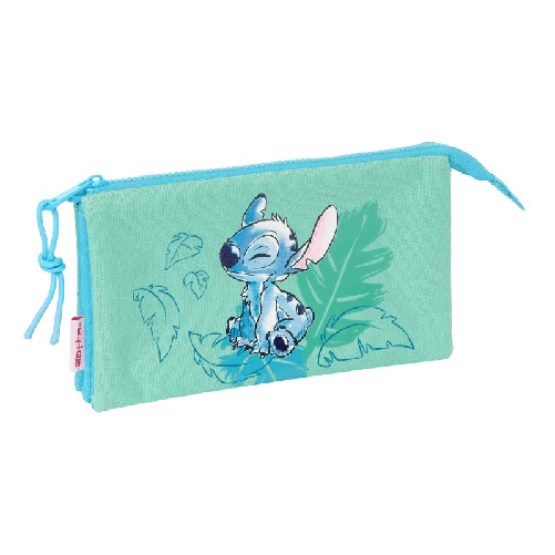 Stitch Portaoggetti Triplo Stitch Aloha Turchese 22 x 12 x 3 cm