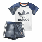 Adidas Completo Sportivo per Bambini Adidas Camouflage Print Bianco