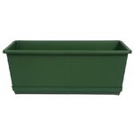 BALCONIERA LISCIA  CON RISERVA D'ACQUA VERDE 60 CM