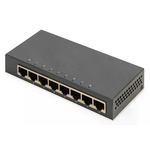 Digitus Switch Gigabit A 8 Porte Desktop Non Gestito Alloggiamento In Metallo